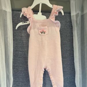 Janie and Jack knit overall.